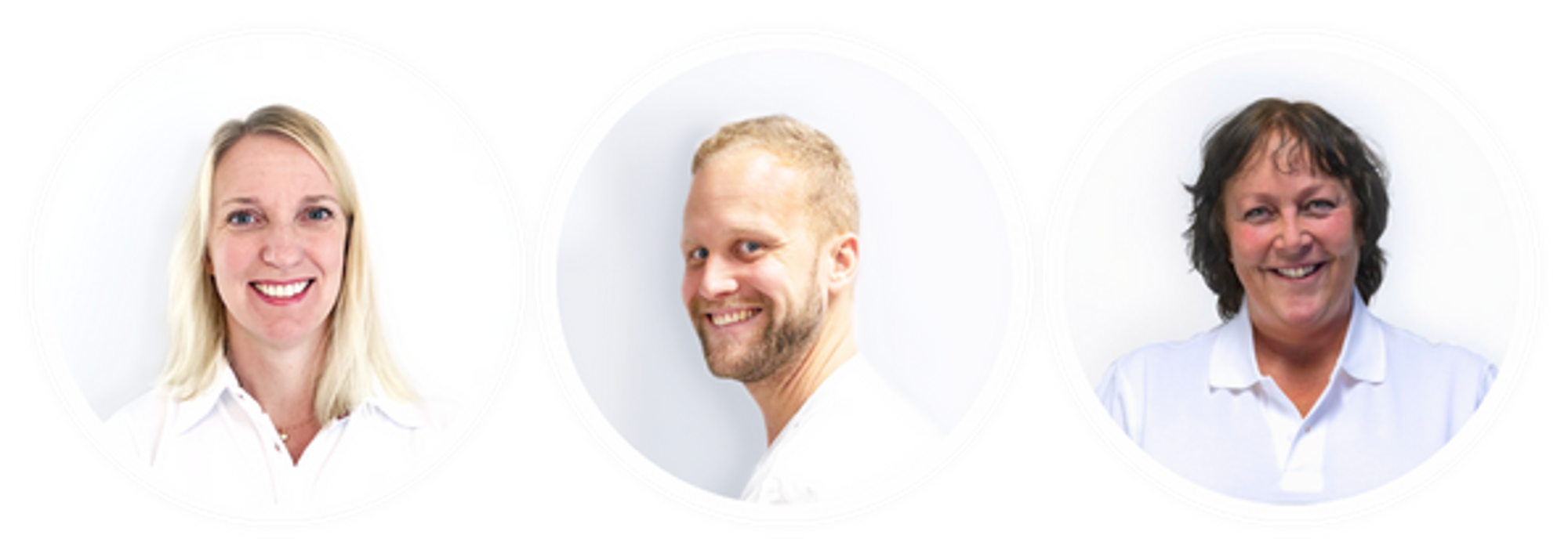 Tre av Knodds vårdgivare